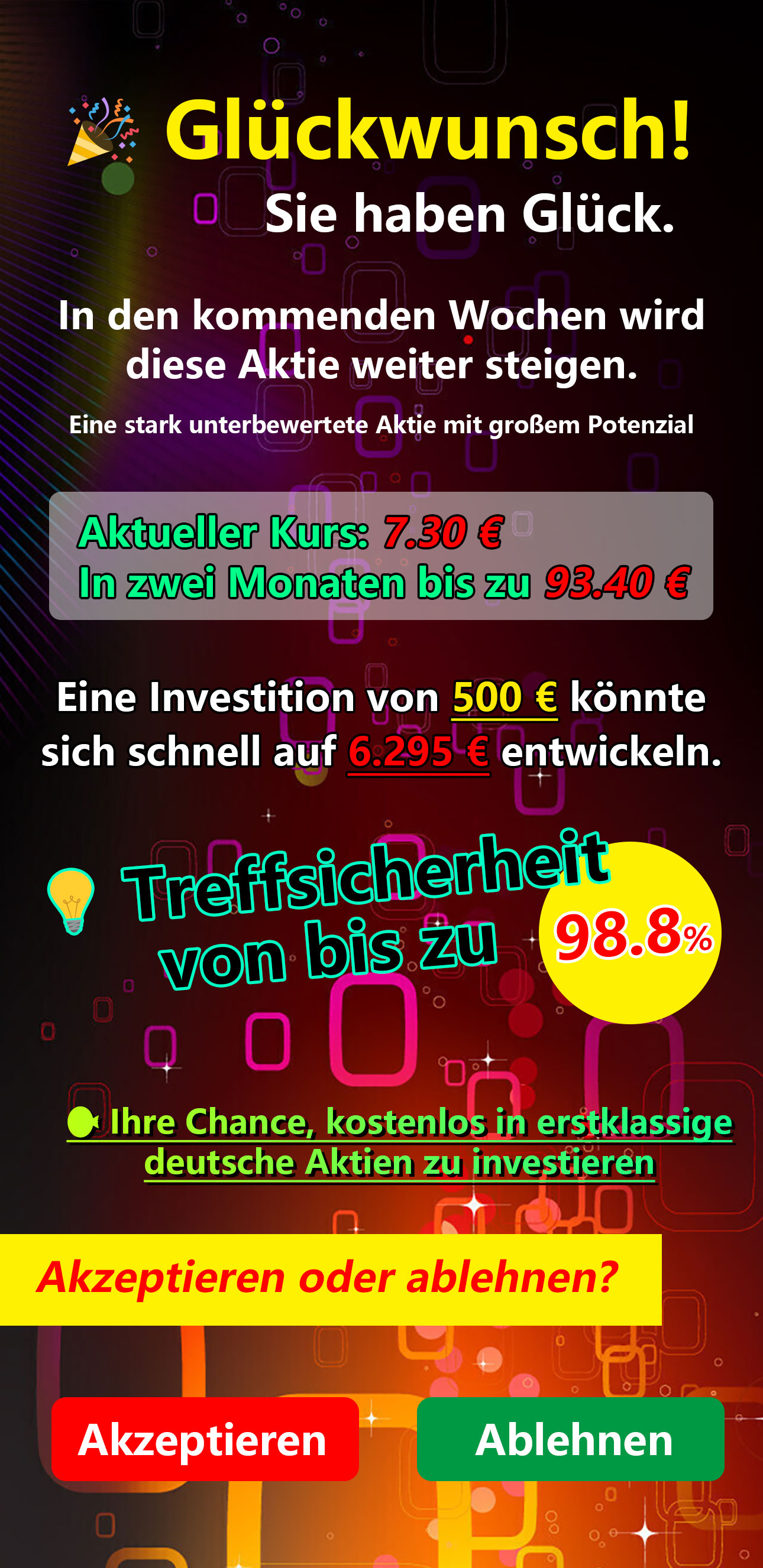 Allgemeine Marktinformationen